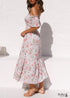 Off-Shoulder Gypsy Boho Maxi Dress Alaina